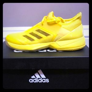 Bright Yellow Adizero Ubersonic